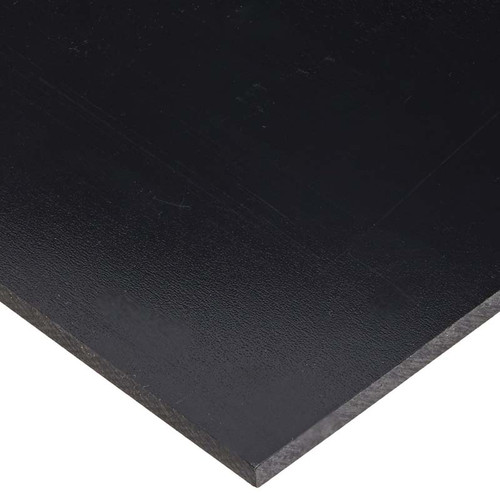 6in x 34in Kick Plate Black Plastic