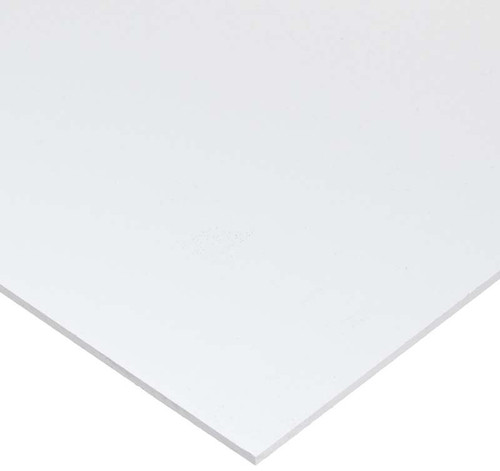 8in x 32in Kick Plate White Plastic